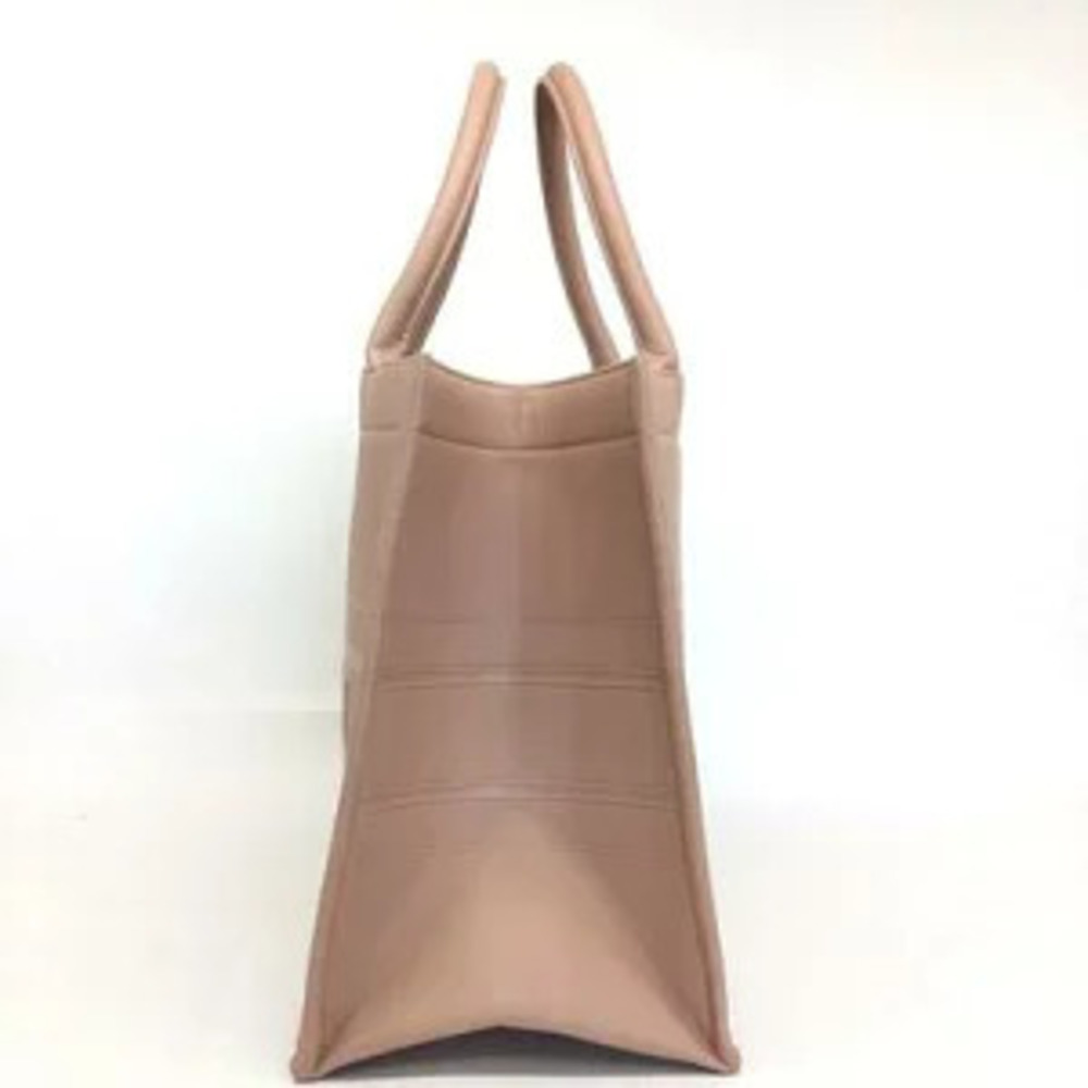 DIOR Book Tote Bag Shoulder Pink Beige Card - Picture 6 of 9